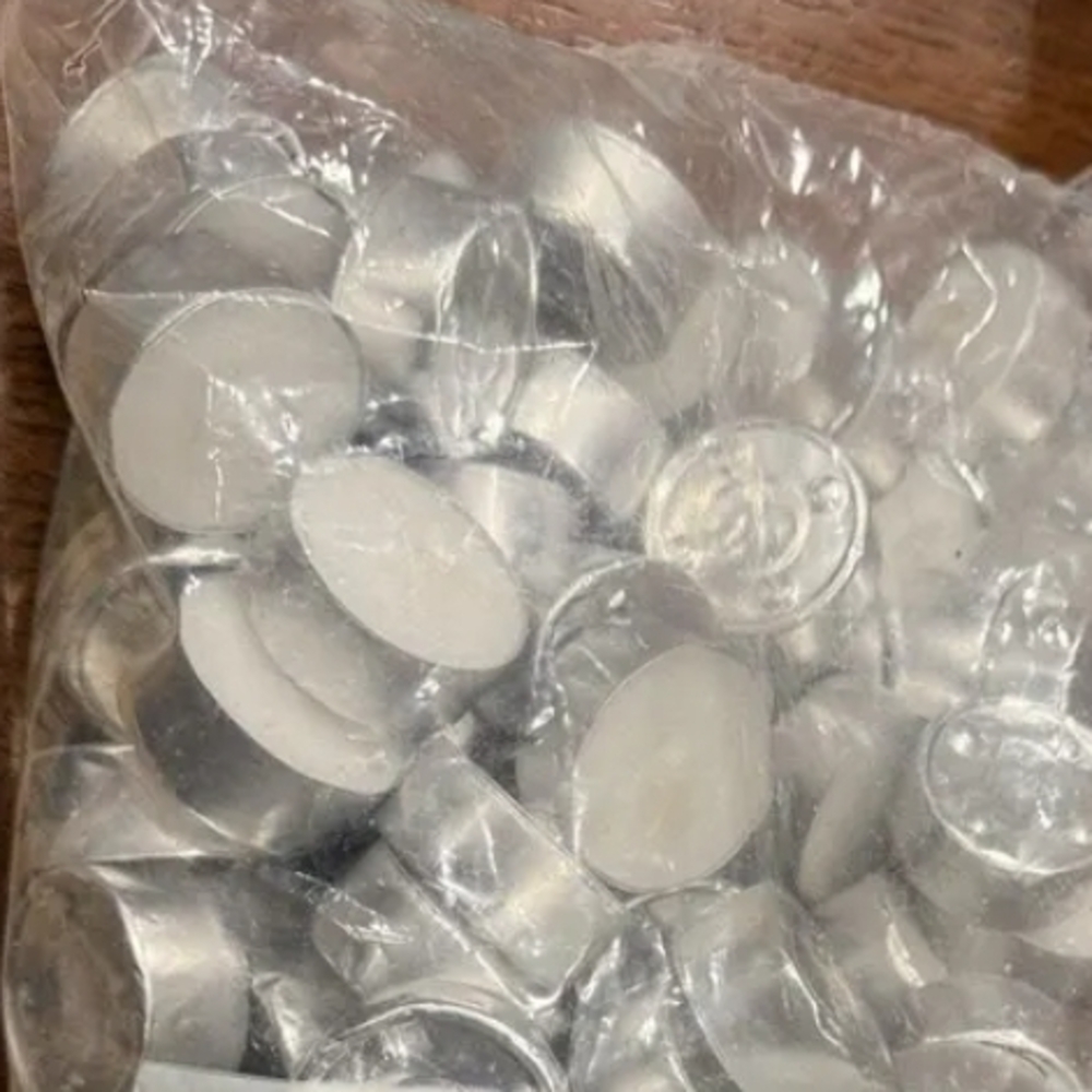 120 Tea Light Candles Unscented White Cotton wicks 3-4 hour burn time